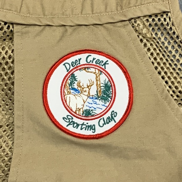 Vintage Red Head Khaki Utility Shooting Hunting Fishing Utility Vest w/Patches - Picture 4 of 8